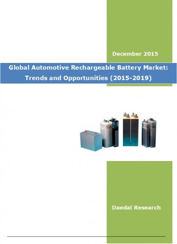 Global Automotive Rechargeable Battery Market: Trends and Opportunities (2015-2019)