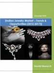 Indian Jewelry Market (2012-2017) - Business Research Companies