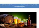 Global beer market sales report Asia, China & Malaysia